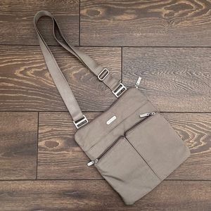 Baggallini Taupe Crossbody Bag